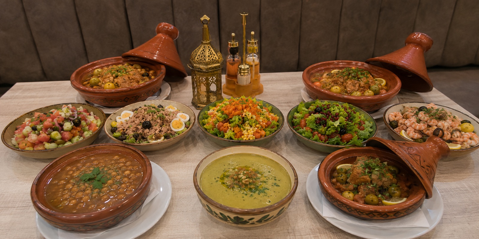 Sopas y cocina tradicional Marhaba JF Restaurante